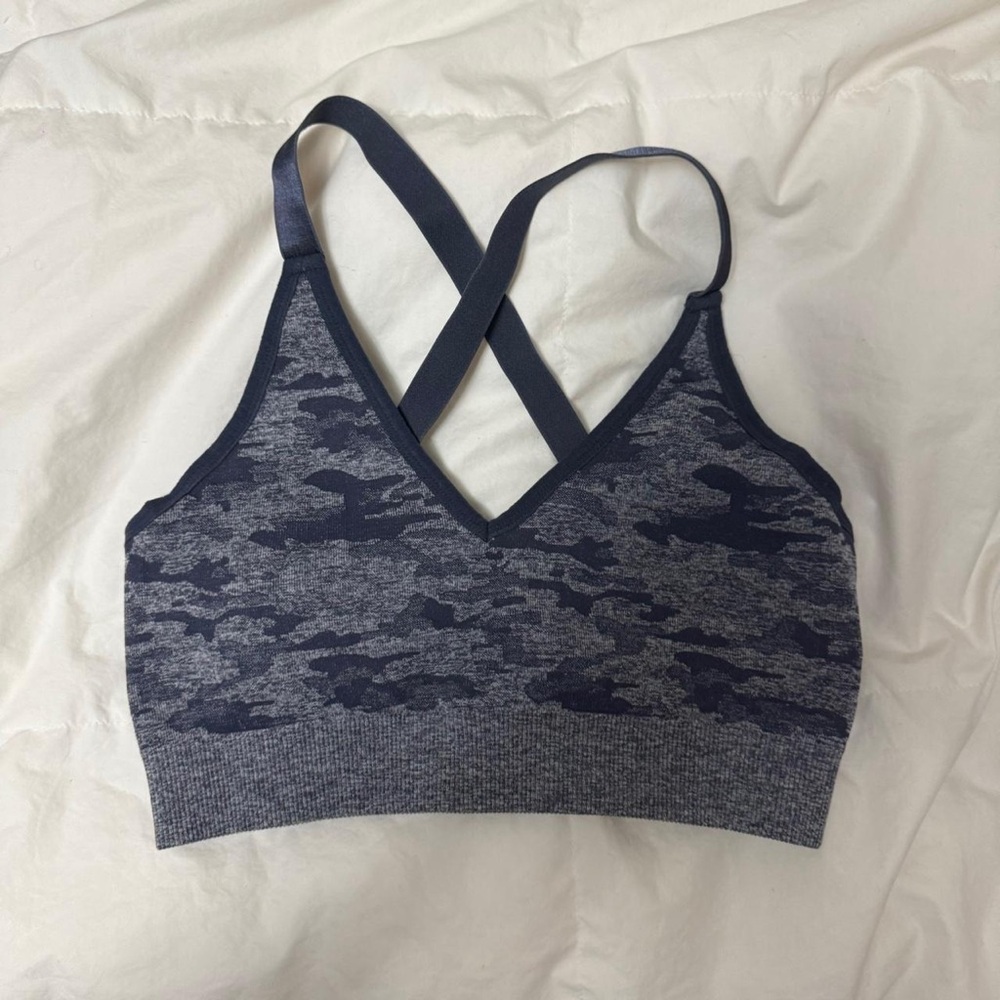 AYBL Navy Camouflage Sports Bra
